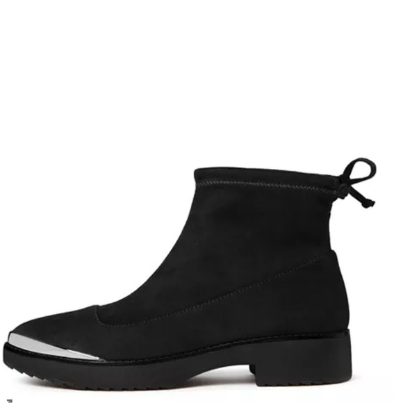FitFlop Bridget Stretch Ankle Booties boots black sz 7-7.5 - Picture 1 of 8